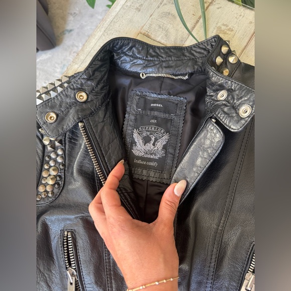 Diesel ♠️ Buffalo Leather Jacket - Picture 6 of 15